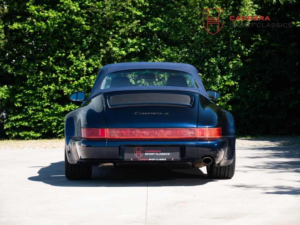 Porsche 911 Cabrio 964 WTL Cabrio 3.6 TurboLook / Triple blue / Top condition 53061065-4.jpg | Carrera Sport Classics