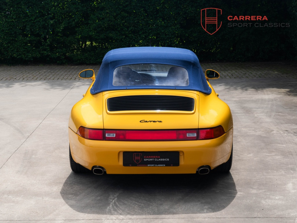 Porsche 911 Cabrio 993 C2 Varioram+G50/21! 3.6 / Speed yellow+nightblue/ unique top history 53149913-2.jpg | Carrera Sport Classics