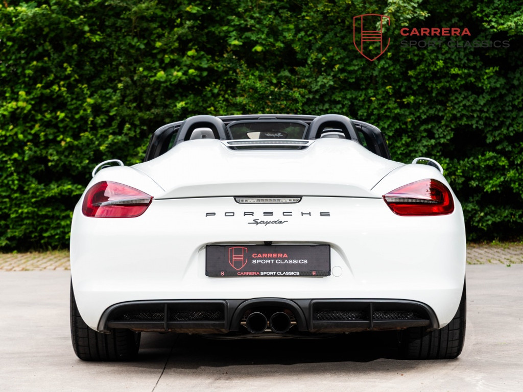 Porsche Boxster Spyder 981 3.8 / low mileage / like new 53916706-1.jpg | Carrera Sport Classics
