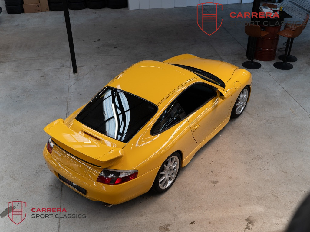 Porsche 911 996 GT3 Mk1 / In preparation 3.6 Coupé GT3 / Low mileage / C00 Speed yellow! 54110048-0.jpg | Carrera Sport Classics