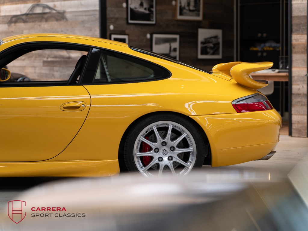 Porsche 911 996 GT3 Mk1 / In preparation 3.6 Coupé GT3 / Low mileage / C00 Speed yellow! 54110048-2.jpg | Carrera Sport Classics