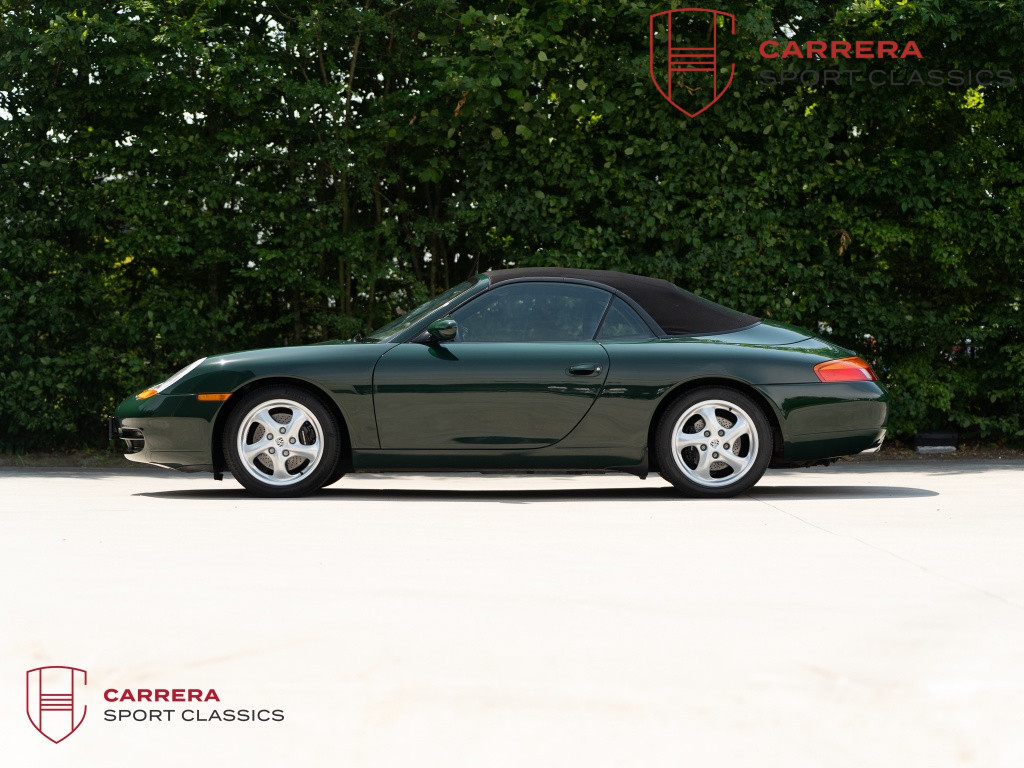 Porsche 911 Cabrio 996 Carrera 2 3.4 Carrera / PTS British racing Green / Manueel / Sportstoelen 54594832-0.jpg | Carrera Sport Classics