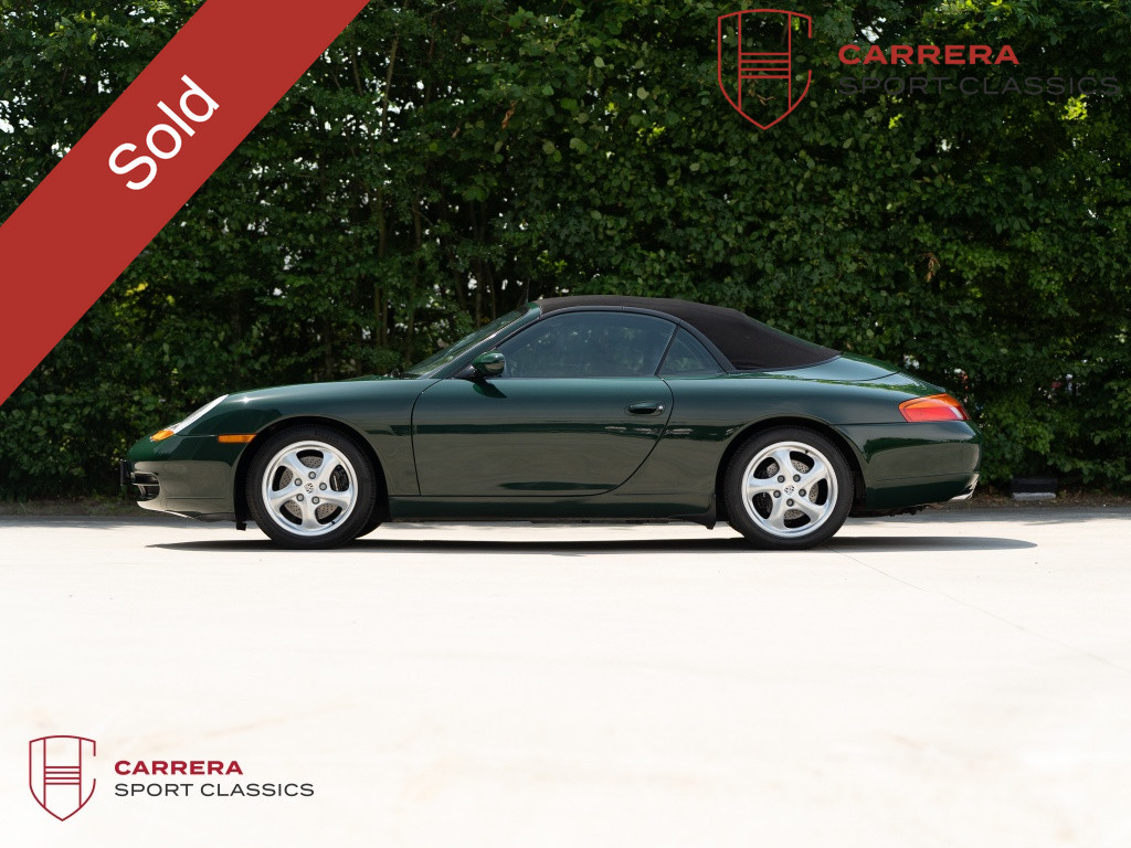 Porsche 911 Cabrio 996 Carrera 2 3.4 Carrera / PTS British racing Green / Manueel / Sportstoelen 54594832-0.jpg | Carrera Sport Classics