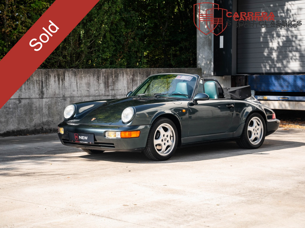 Porsche 911 Cabrio 964 C2 / Model 1993 3.6 / Farbmusterfahrzeug - very rare - Ex Porsche AG 55229980-0.jpg | Carrera Sport Classics