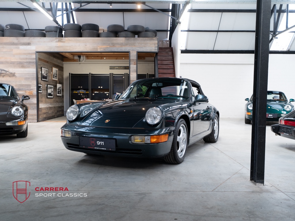 Porsche 911 Cabrio 964 C2 / Coming soon 3.6 / Ex Porsche AG Farbmusterfahrzeug - very rare 55229980-1.jpg | Carrera Sport Classics