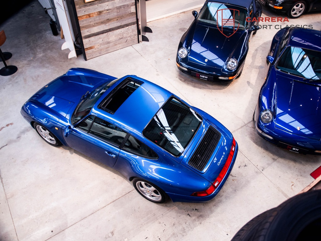 Porsche 911 993 3.6 Carrera 4 Coupé / PTS Cobalt Blue - first paint 56418490-1.jpg | Carrera Sport Classics